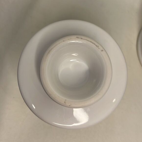 Butter Bell White Crock 1997 Beurre 12 Oz 3 3/4 Round 4 In Tall Ceramic French - Picture 6 of 9